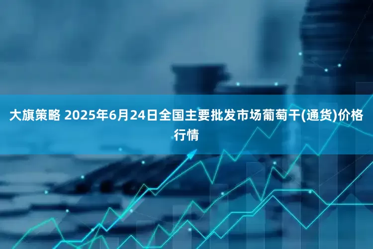 大旗策略 2025年6月24日全国主要批发市场葡萄干(通货)价格行情