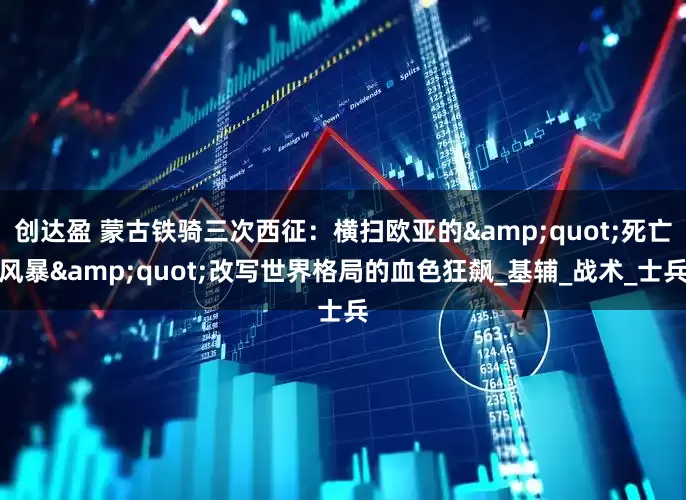 创达盈 蒙古铁骑三次西征：横扫欧亚的"死亡风暴"改写世界格局的血色狂飙_基辅_战术_士兵